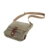 TSD Brand Atona Classic Flap Crossover Messenger Bag