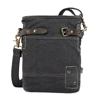 TSD Brand Coastal Zippered Crossbody Messenger Bag
