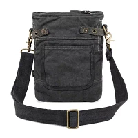 TSD Brand Coastal Zippered Crossbody Messenger Bag