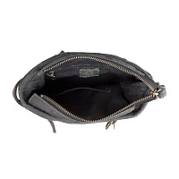 TSD Brand Coastal Zippered Crossbody Messenger Bag