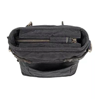 TSD Brand Coastal Zippered Crossbody Messenger Bag