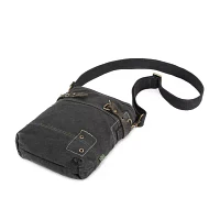 TSD Brand Coastal Zippered Crossbody Messenger Bag