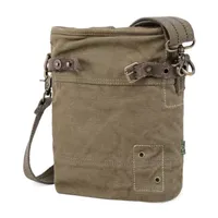 TSD Brand Coastal Zippered Crossbody Messenger Bags