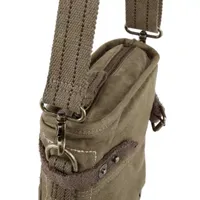 TSD Brand Coastal Zippered Crossbody Messenger Bag