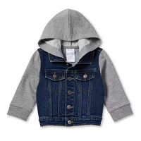 Okie Dokie Baby Boys Lightweight Shirt Jacket