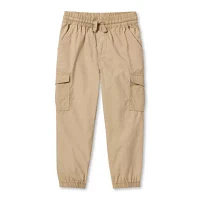 Okie Dokie Toddler & Little Boys Cinched Cargo Pant