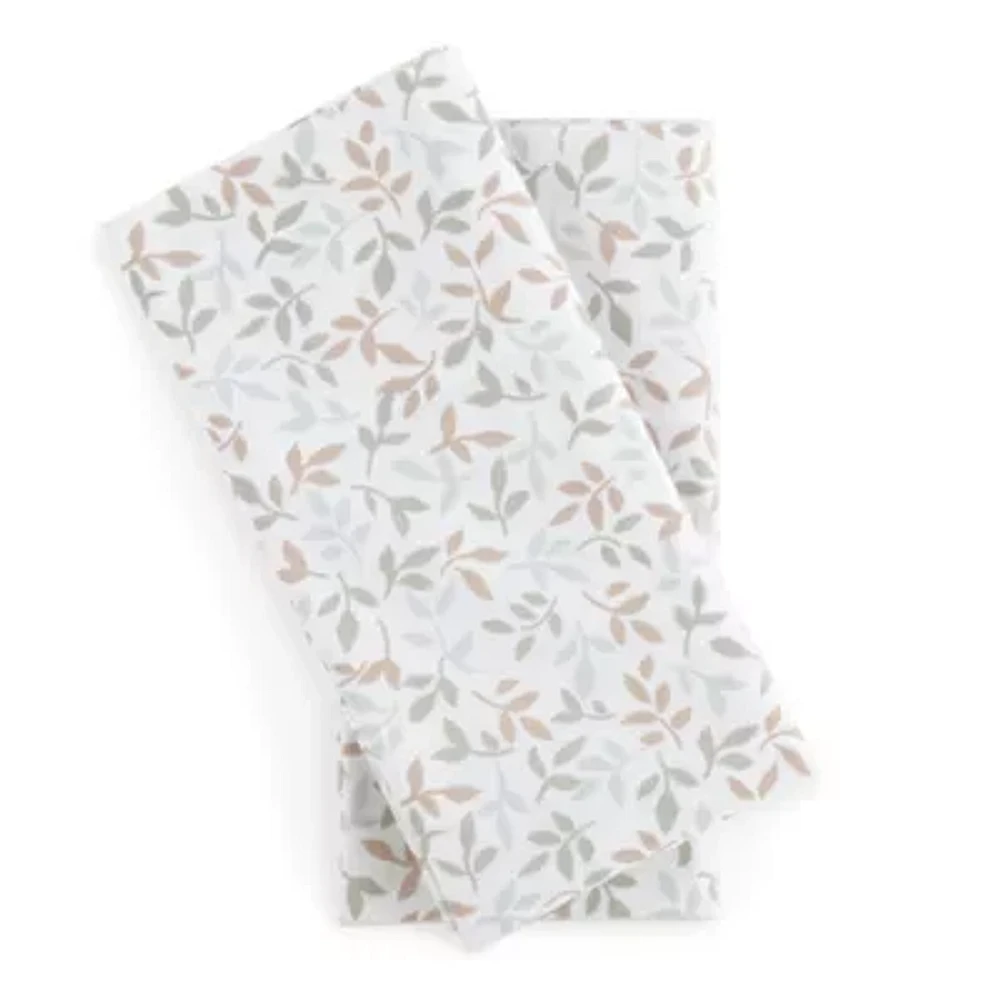 Home Expressions Cool and Crisp Cotton Percale 2-Pack Pillowcase