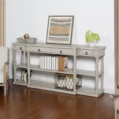 Wilshire 4-Drawer Console Table