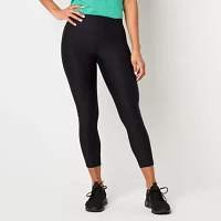 Xersion EverContour+ Womens High Rise 23 Inch Active Cropped Legging