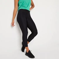 Xersion EverContour+ Womens High Rise 23 Inch Active Cropped Legging