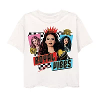 Little & Big Girls Round Neck Short Sleeve Descendants Graphic T-Shirt
