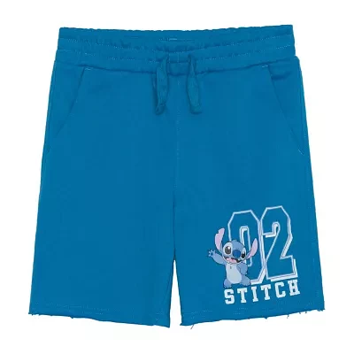 Disney Collection Little & Big Boys Lilo Stitch Pull-On Short