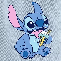 Disney Collection Little & Big Girls Lilo Stitch Denim Short