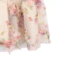 Rare Editions Big Girls Sleeveless Flower Girl Fit + Flare Dress