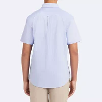 IZOD Mens Short Sleeve Button-Down Shirt