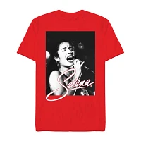 Mens Short Sleeve Selena Graphic T-Shirt
