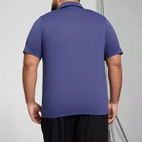 PUMA Big and Tall Mens Regular Fit Short Sleeve Polo Shirt