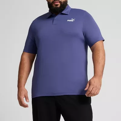 PUMA Big and Tall Mens Regular Fit Short Sleeve Polo Shirt