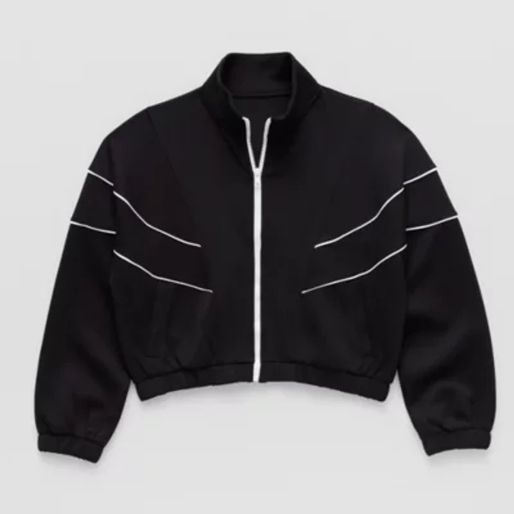 Xersion Little & Big Girls Lightweight Track Jacket