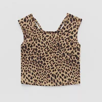 Xersion Little & Big Girls Scoop Neck Tank Top