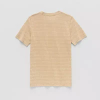 Thereabouts Little & Big Boys Adaptive Crew Neck Short Sleeve T-Shirt