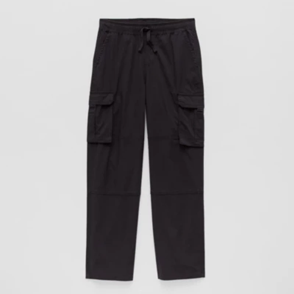 Thereabouts Little & Big Boys Pull-On Straight Cargo Pant