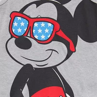 Toddler Boys Crew Neck Mickey Mouse Tank Top