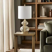 510 Design Ellipse Set of 2 Curved Glass Table Lamps