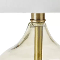 510 Design Ellipse Set of 2 Curved Glass Table Lamps