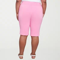 Hearts Of Palm Mid Rise Plus Skimmer Pants