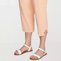 Hearts Of Palm Womens Mid Rise Plus Capri Pants
