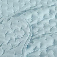Swift Home Wrinkle Resistant Quilt Set