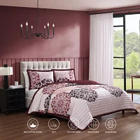 Bebejan Rosewood Harmony 3-pc. Lightweight Reversible Comforter Set