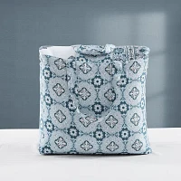 Bebejan Aquamarine Medallion 3-pc. Lightweight Reversible Comforter Set