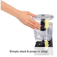 Hamilton Beach® Stack & Press 3 Cups Food Processor