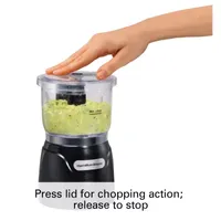 Hamilton Beach® Stack & Press 3 Cups Food Processor