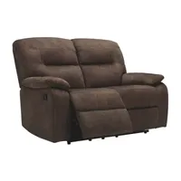 Signature Design by Ashley® Bolzano Pad-Arm Reclining Loveseat