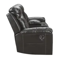 Signature Design by Ashley® Kempten Pad-Arm Reclining Loveseat