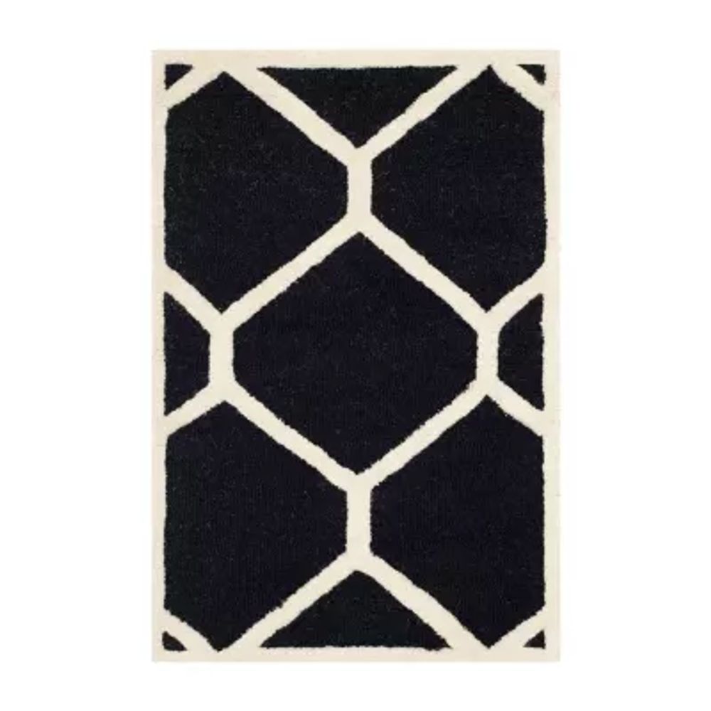 Safavieh Tryik Geometric Hand Tufted Wool Rug