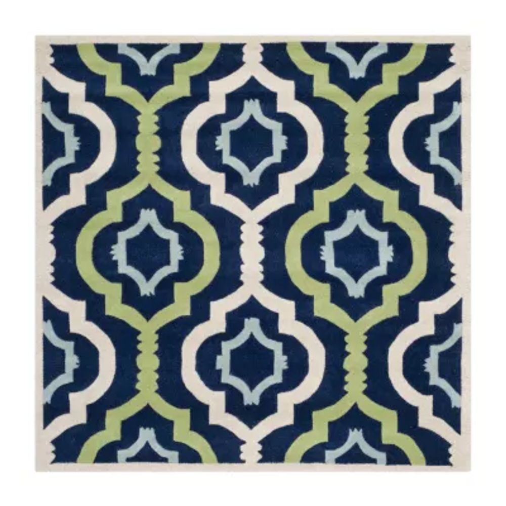 Safavieh Joetta Geometric Hand Tufted Wool Rug