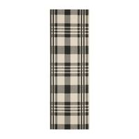 Safavieh Courtyard Collection Cori Plaid Indoor/Outdoor Runner Rug