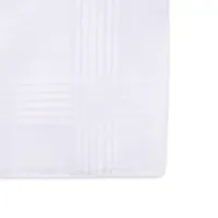 Dockers 6 Piece Set White Cotton Handkerchief