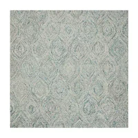 Safavieh Ikat Collection Cheshunt Geometric Square Area Rug