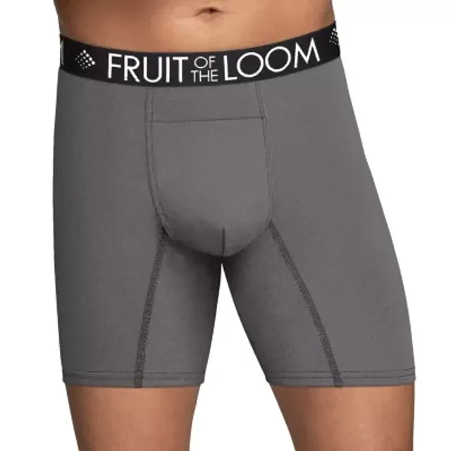 Fruit of the Loom Breathable Mens 3 Pack Boxer Briefs