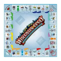 Late For The Sky Wisconsin-Opoly : Classic Board Game Board Game