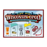 Late For The Sky Wisconsin-Opoly : Classic Board Game Board Game