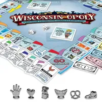 Late For The Sky Wisconsin-Opoly : Classic Board Game Board Game