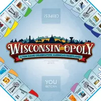 Late For The Sky Wisconsin-Opoly : Classic Board Game Board Game