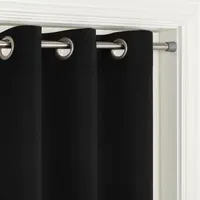 Sun Zero 100% Blackout Grommet Top Set of 2 Curtain Panel