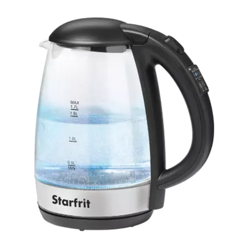 Starfrit 1.7L Glass Electric Kettle with Variable Temperature